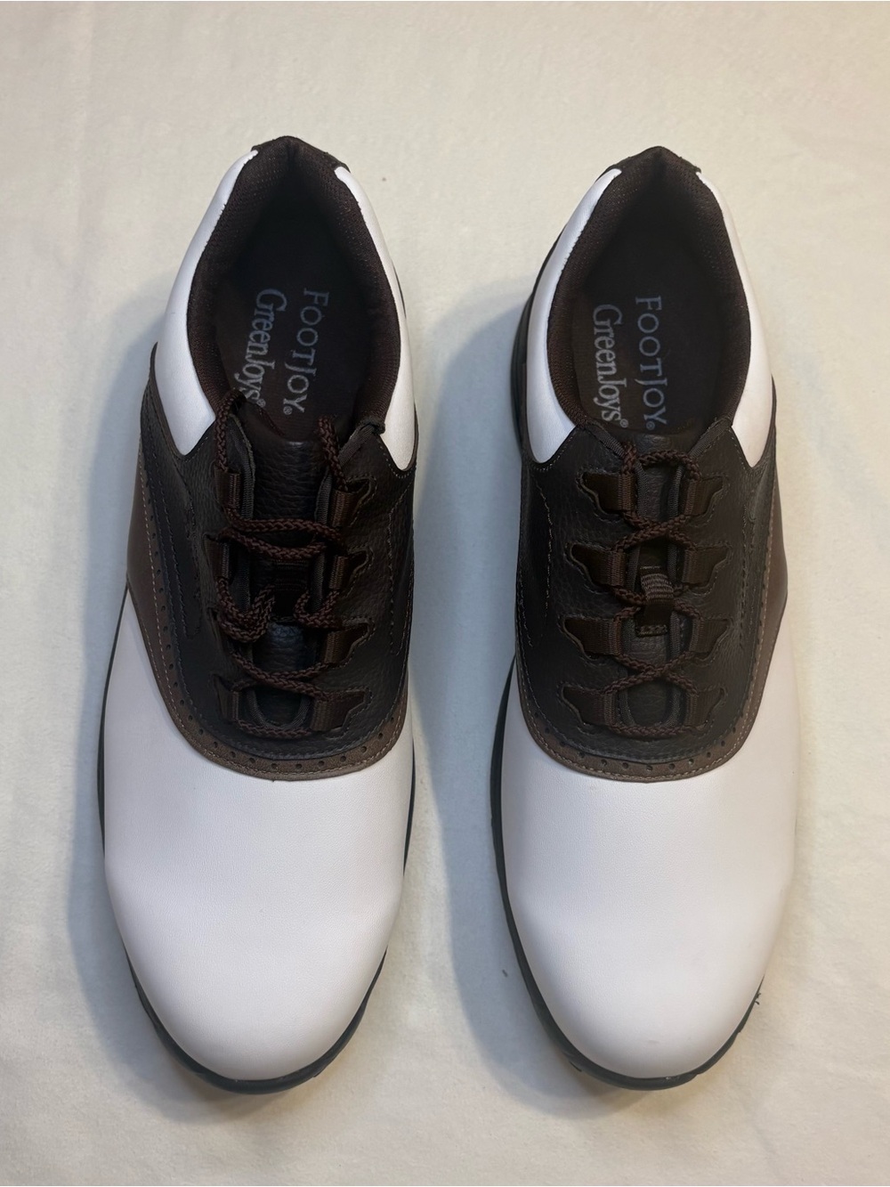 FootJoy GreenJoys Leather Saddle Golf Shoes